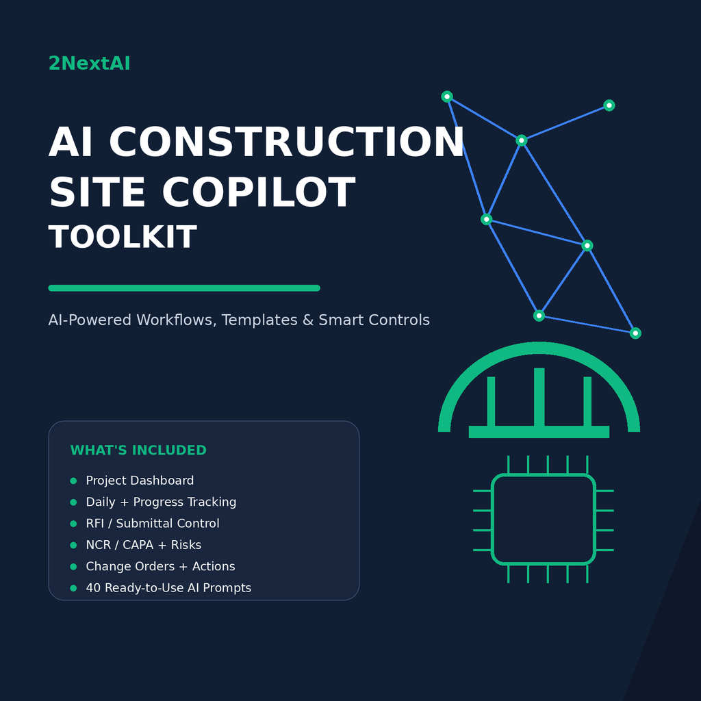 AI Construction Site Copilot Toolkit by 2NextAI